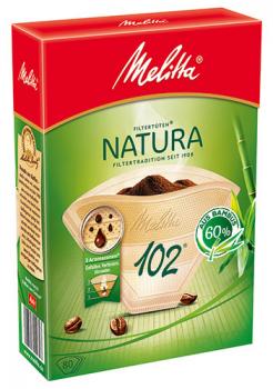 Melitta Filter 102 Natura, naturbraun, 80 Stück