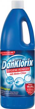 DanKlorix Hygiene-Reiniger Original, entfernt 99,9 % Bakterien, 1,5l