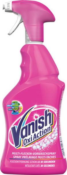 Vanish OxiAction Multi-Flecken Color, Vorwaschspray ohne Chlor, Pumpe, 750ml