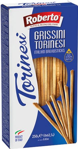 Roberto Torinesi Grissini, 4 Frischepacks à 62,5 g, 250g