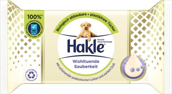 Hakle Feucht Wohltuende Sauberkeit, Feuchte Toilettentücher, Nachfüllung, 38 Blatt