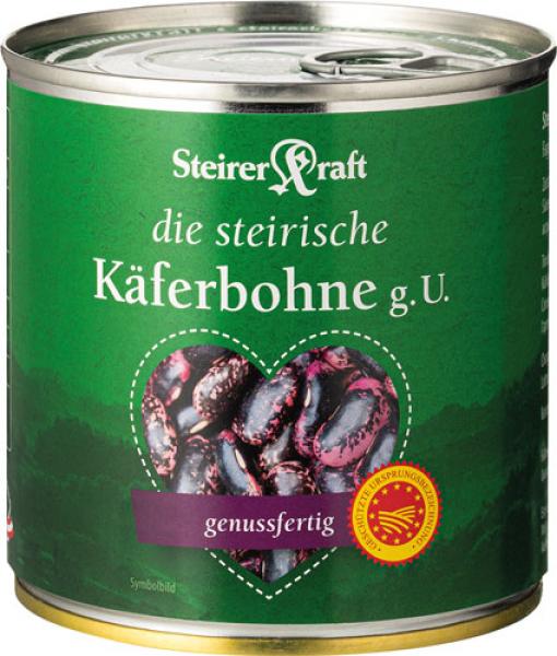 Steirerkraft Die Steirische Käferbohne g.U., genussfertig, 250g (Abtropfgewicht)