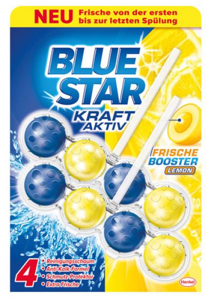 Blue Star Kraft-Aktiv Lemon Duopack, WC-Einhänger, 100g