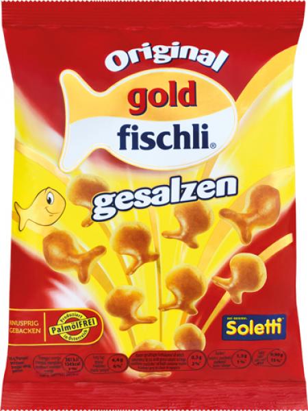 Soletti Original goldfischli Gesalzen, 100 Gramm